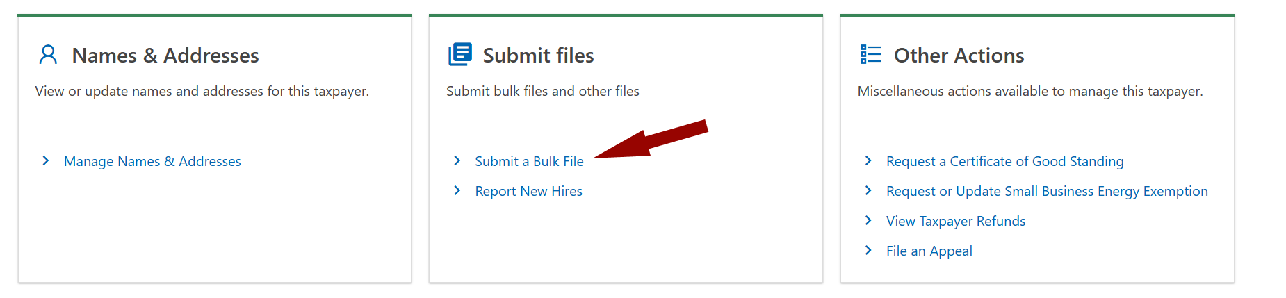 Submit a Bulk File