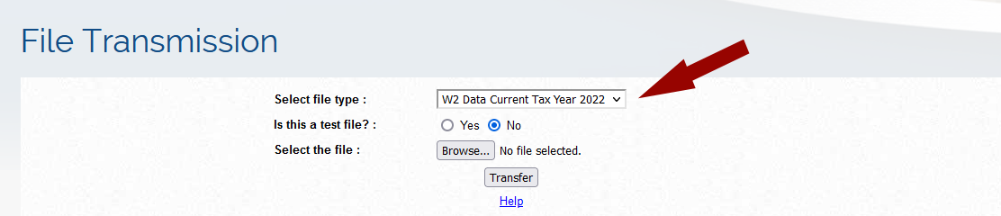Upload Formatted Wage File